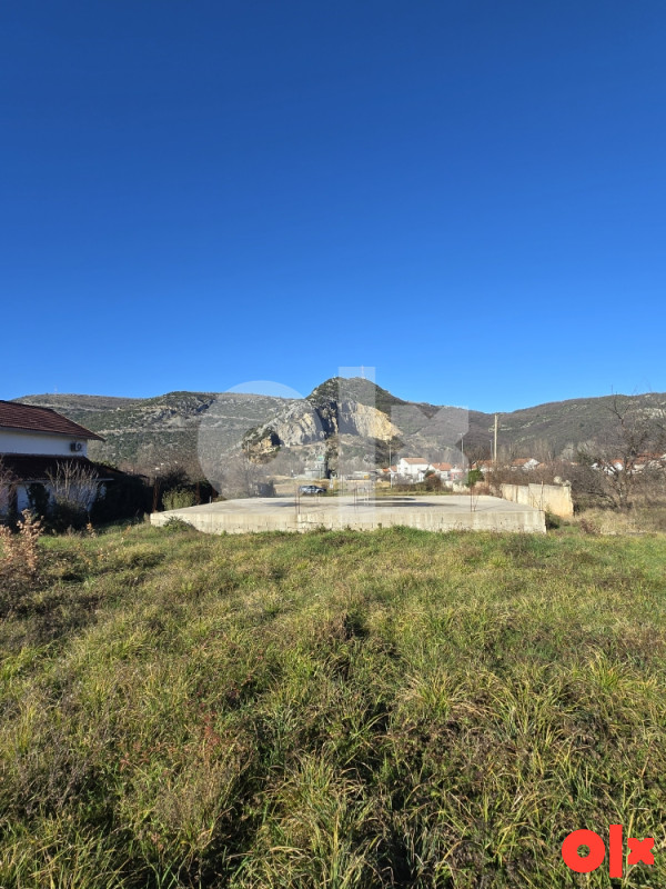 Zemljište sa zapocetim objetom Mostar-Zitomislic uz M17 10