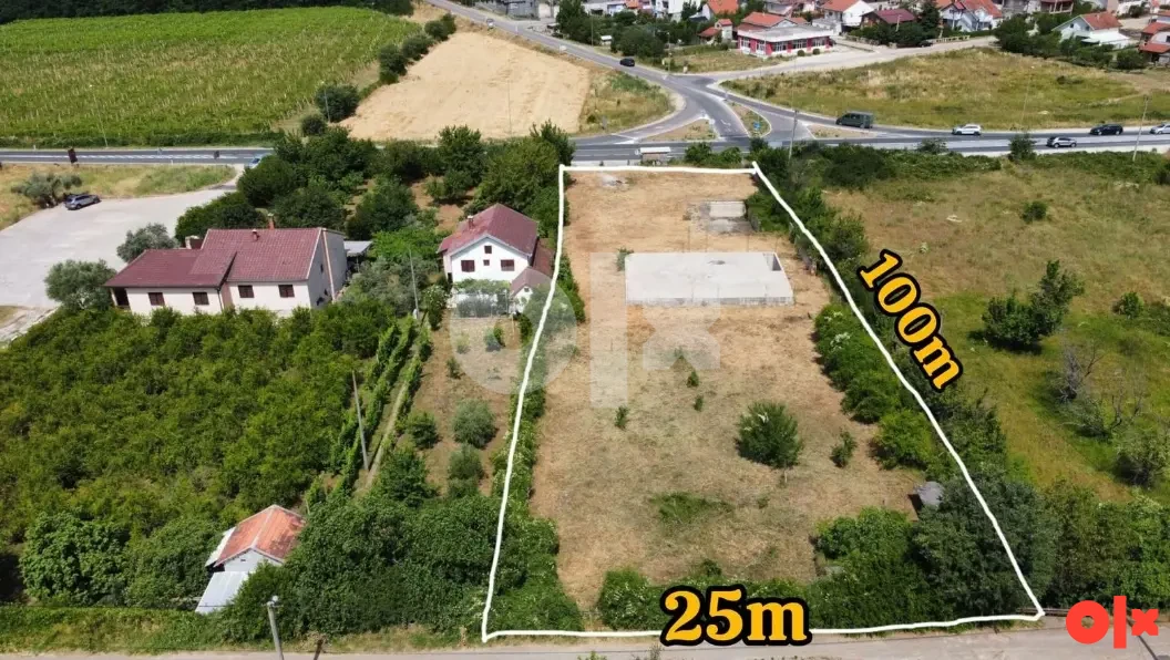 Zemljište sa zapocetim objetom Mostar-Zitomislic uz M17 3