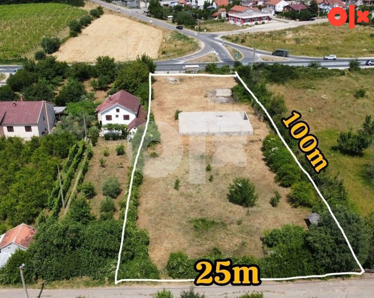 Zemljište sa zapocetim objetom Mostar-Zitomislic uz M17