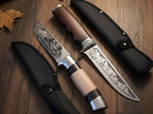 Lovački noz UNIKAT TIGAR MEDO lov ribolov