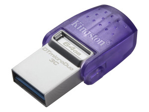 Kingston USB stik DT microDuo 3C 64GB