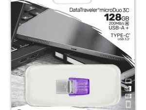 Kingston USB stik DT microDuo 3C 128GB