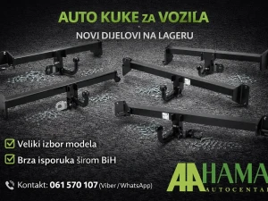 AUTO EURO KUKA KUKE ZA SVE TIPOVE VOZILA + INSTALACIJA