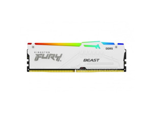 RAM Kingston 32GB 5200MHz DDR5 White RGB
