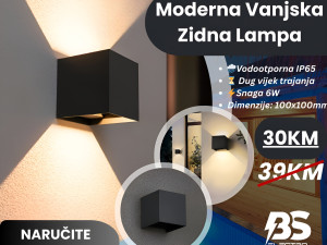 LED ZIDNA VANJSKA LAMPA 6W
