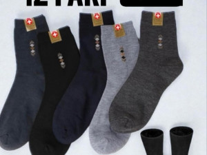 Medicinske carape, debele, set 12 pari 25 KM