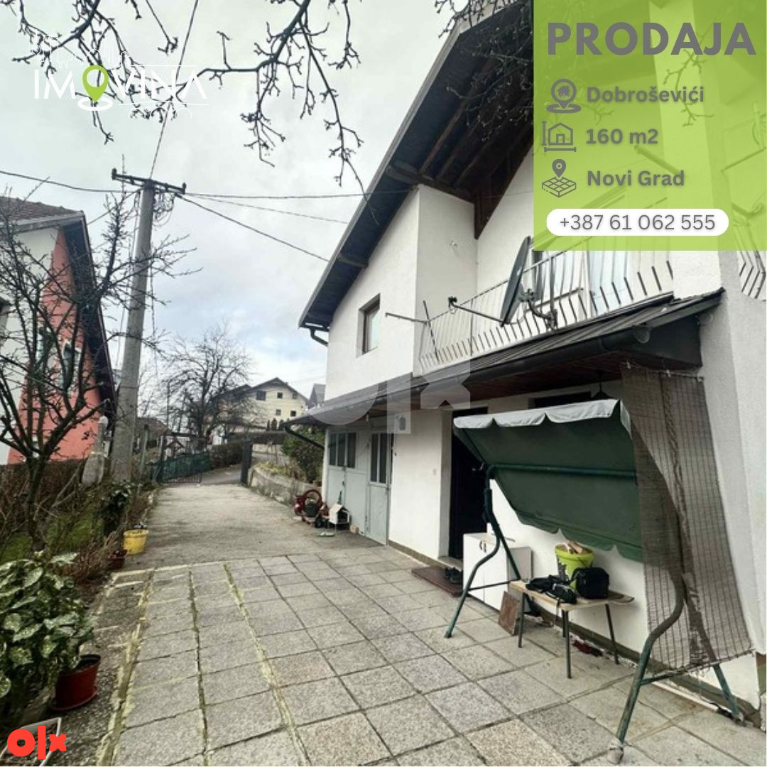 100928 Kuća na dvije etaže 160m2, Dobroševići