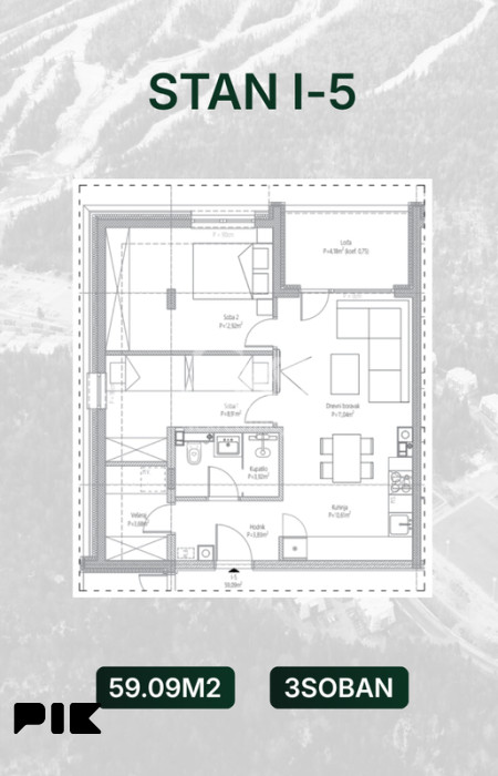 Trosoban apartman, Bjelašnica I Sky photo 5
