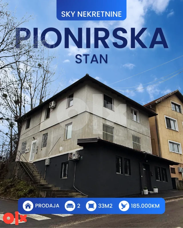 Dvosoban stan, Sarajevo, Centar I Sky