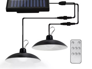 Solarni luster sa odvojenim panelom LOLARNI LED LUSTER LAMPA