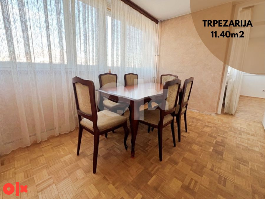 Trosoban stan Zenica, P=90m2 + 12,65m2, Lamela 2
