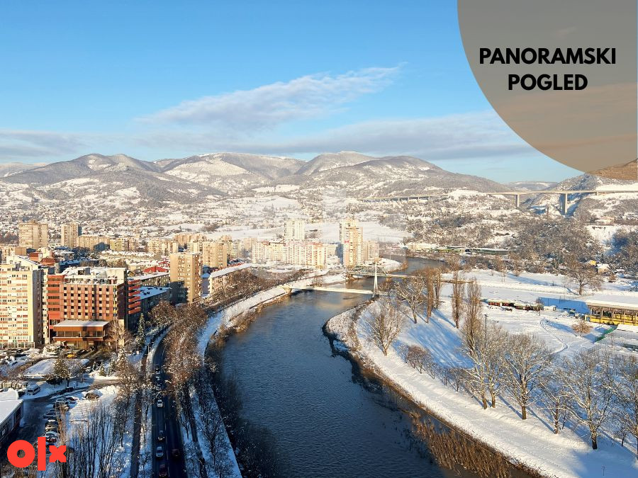 Trosoban stan Zenica, P=90m2 + 12,65m2, Lamela 12
