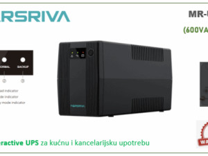 UPS Smart Line-Interactive 600VA 360W MARSRIVA