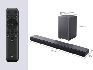 TCL S55HE 2.1 Soundbar black  Dolby Atmos 220W
