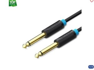 Audio kabal 6.3mm mono VENTION 2m 044703