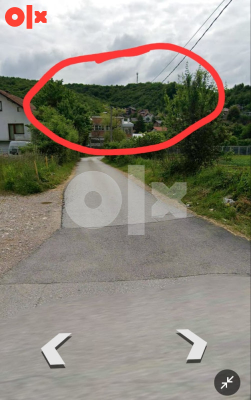 Zemljište Ilidža; Vlakovo; Parcelisanje