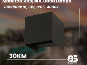 LED ZIDNA VANJSKA LAMPA 6W