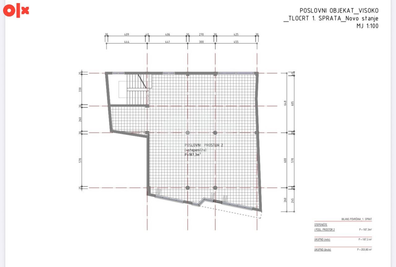 TRIMMO/Stambeno-poslovni objekat Korzo-Visoko/698 m2/TOP lokacija 23