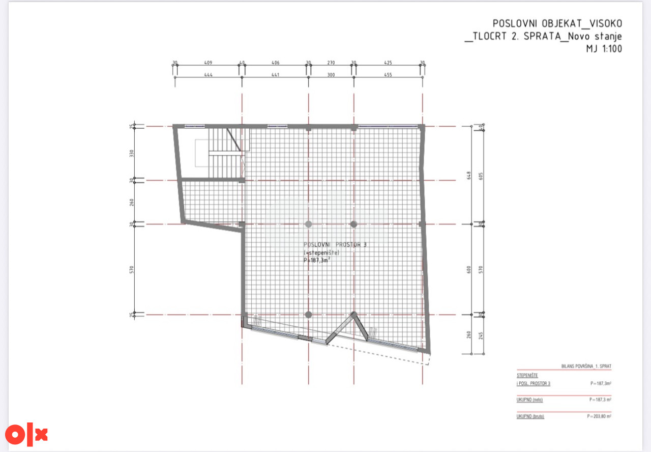 TRIMMO/Stambeno-poslovni objekat Korzo-Visoko/698 m2/TOP lokacija 24
