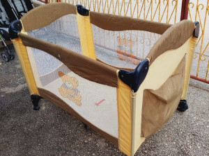 KREVETIC ZA BEBE  putni KREVETAC  BABY  MEDO BRUUUNDO