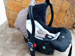 AUTOSJEDALICA ZA BEBE 0-13 KG CHIPOLINO +Jastucici+Adapteri