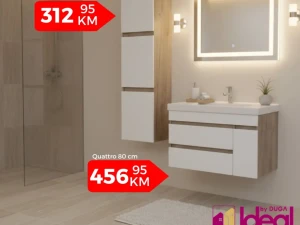 KUPATILSKI ORMARIĆ/VERTIKALA 148X38 RUSTIK 400650