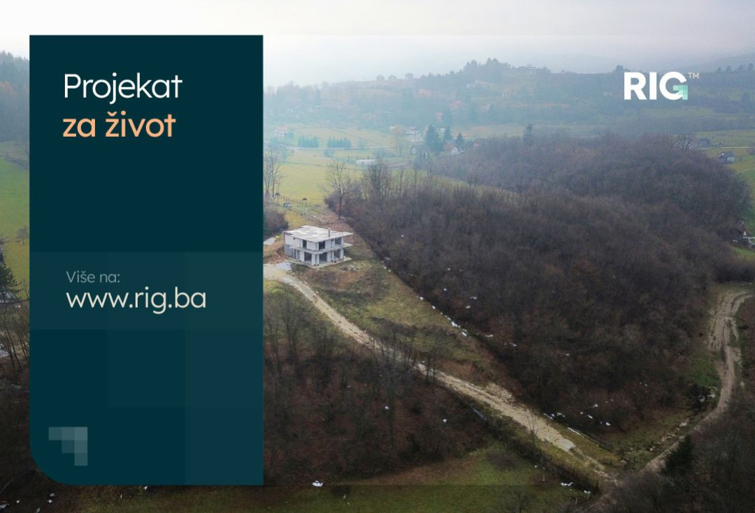 ZEMLJIŠTE SA KUĆOM / Hadžići / PRODAJA