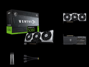 MSI RTX 5080 Ventus 3X OC Plus 16GB DDR7 Dx12