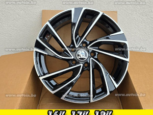 Alu felge Škoda 16 17 18 Octavia Superb Kodiaq Karoq
