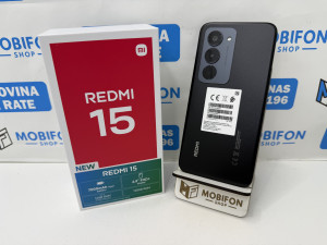 Xiaomi Redmi 15 6/128 GB, 2 godine garancije