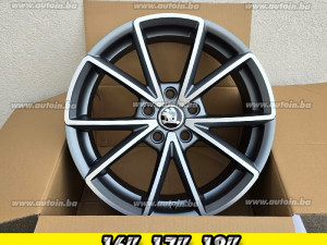 Alu felge Škoda 16 17 18 Octavia Superb Kodiaq Karoq