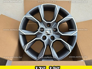 Alu felge Škoda 17 18 Octavia Superb Kodiaq Karoq