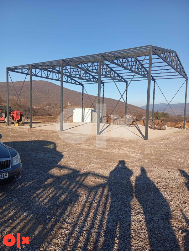 Izrada hala objekata sa zemljanim radovima