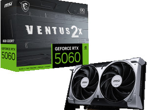 MSI Video Card NVIDIA GeForce RTX 5060 8G VENTUS 2X OC (8GB GD...