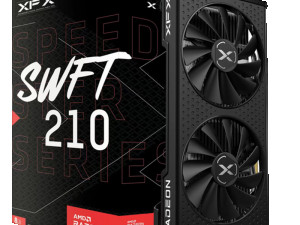XFX SPEEDSTER SWFT 210 AMD Radeon RX 7600 8 GB GDDR6 128-bit H...