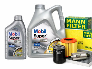 Motorno ulje Mobil i MANN filteri