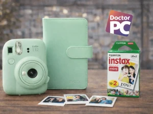 Fujifilm Instax Mini 12 Green Set - Aparat + Film + Album