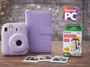 Fujifilm Instax Mini 12 Purple Set - Aparat + Film + Album