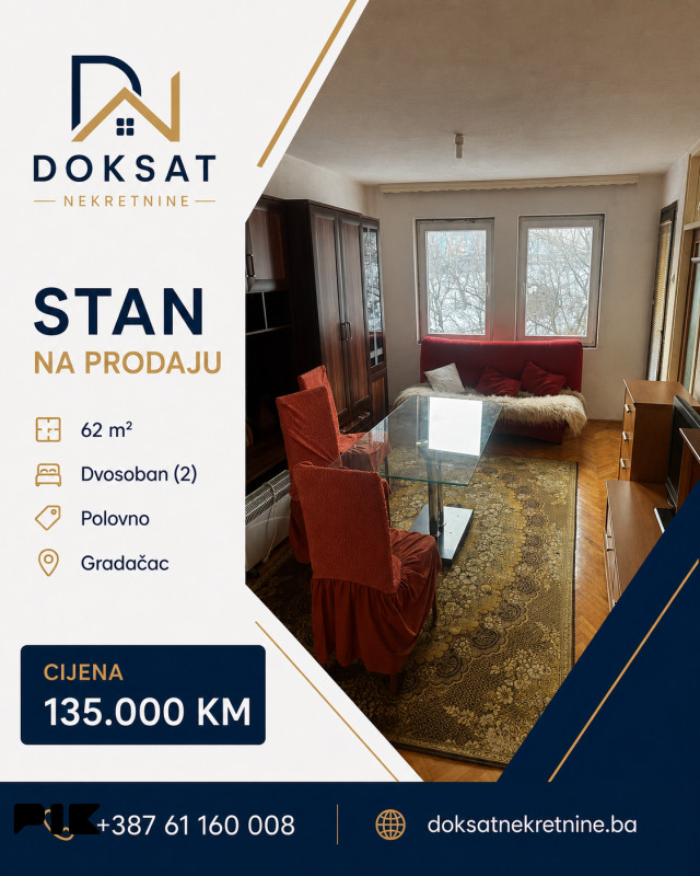 Stan Gradačac 62m2