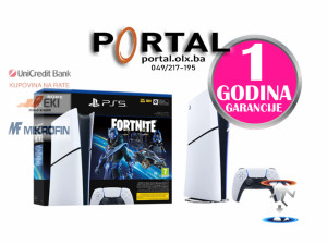 PlayStation 5 Slim Digital Edition 1TB + Fortnite VCH