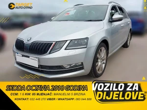 SKODA OCTAVIA 1.6 2018 MJENJAC MOTOR DDYA DIJELOVI