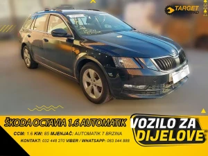 SKODA OCTAVIA 1.6 DIZEL 2018 AUTOMAT MJENJAC MOTOR DDYA DIJELOVI