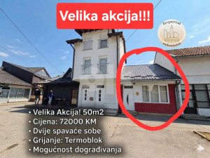 Stan Pale, 50m2 (40+10), prizemlje+galerija, moguća nadogradnja