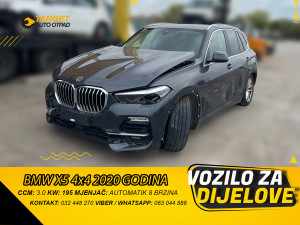 BMW X5 (G05) 3.0 4x4 2020 MJENJAC MOTOR B57D30A DIJELOVI