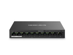 MS110P 10-Port 10/100Mbps Desktop Switch with 8-Port PoE+
