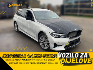 BMW SERIJA 3 (G20) 4x4 3.0 2021 MJENJAC MOTOR B57D30B DIJELOVI