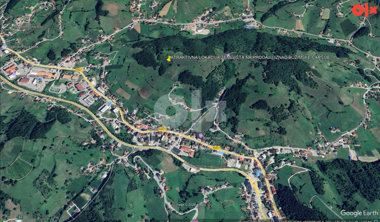 Zemljište Bužim, Radostovo