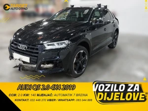 AUDI Q5 FY 4x4 2.0 140KW 2019 MJENJAC TCE MOTOR DETA DIJELOVI