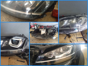 REPARACIJA FAROVA ZAMJENA OSTECENIH STAKALA XENON.BA