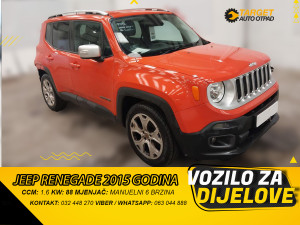 JEEP RENEGADE 1.6 2015 MJENJAC MOTOR 55260384 DIJELOVI
